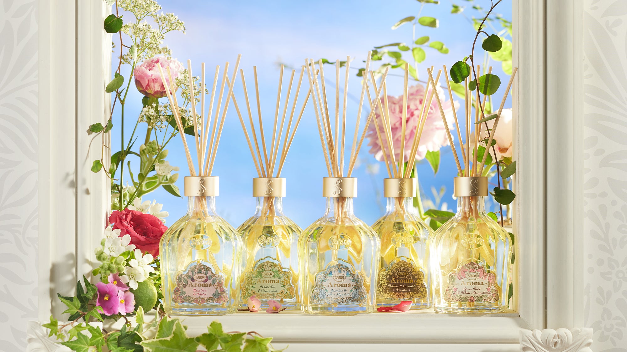 Sabon Aroma Reed Diffuser Mango Kiwi & Passion Fruit 250ml