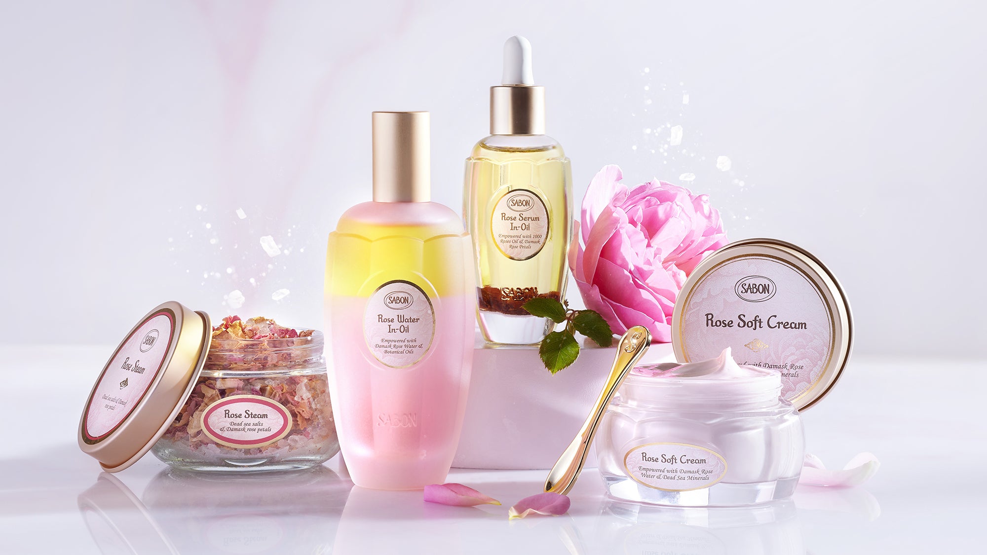 Skincare Treatments - Damask Rose Dew Skin Creams & Oils | SABON