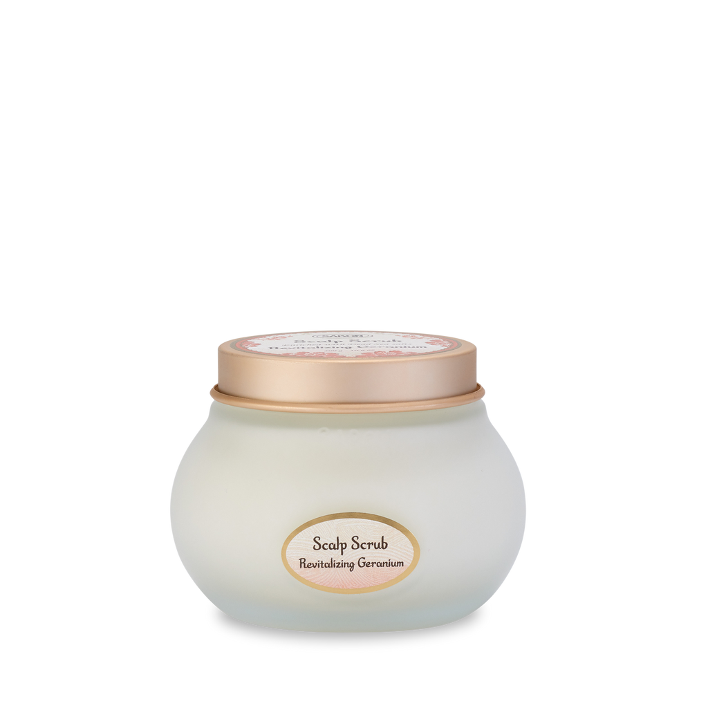 Scalp Scrub Energizing Geranium 300g – SABON