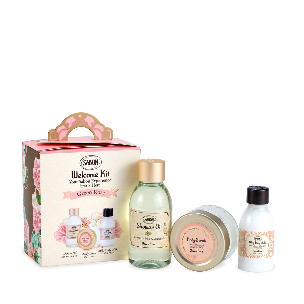 Welcome Kit Green Rose – SABON Welcome Kit Green Rose – SABON