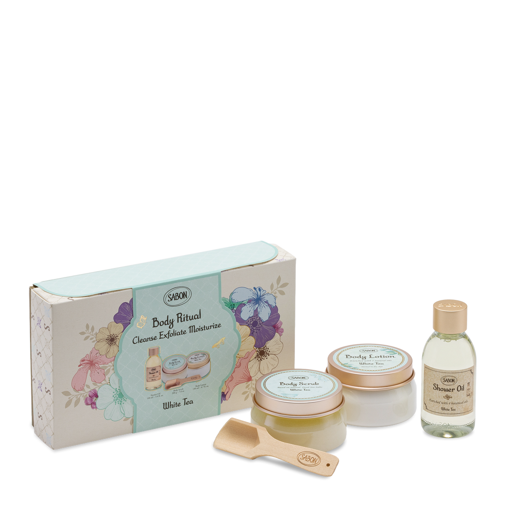 SABON WHITE TEA GARDEN セット Kit Body Ritual White Tea – SABON