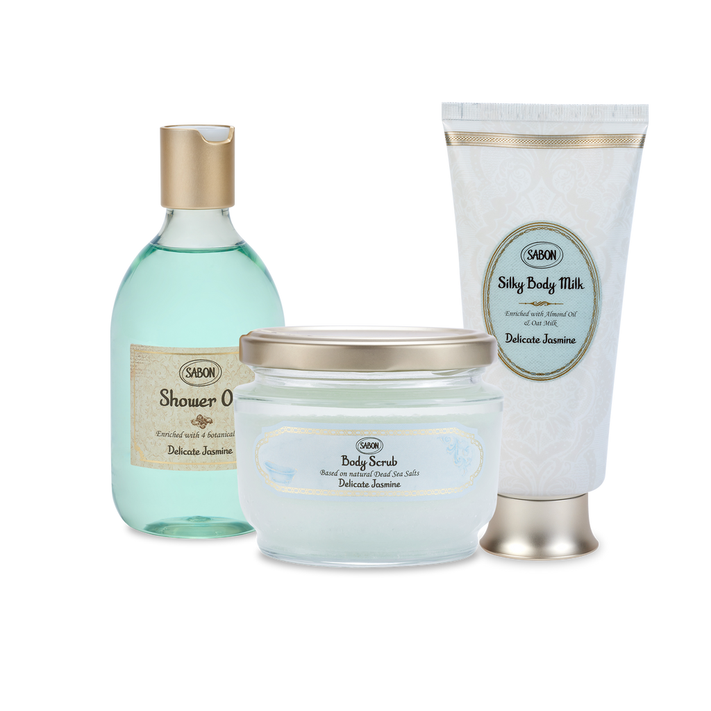 SABON Shower Oil & Soap Scrub セット サボン ジェントルマン 【ギフトBOX付き】シャワーオイル&ボディ