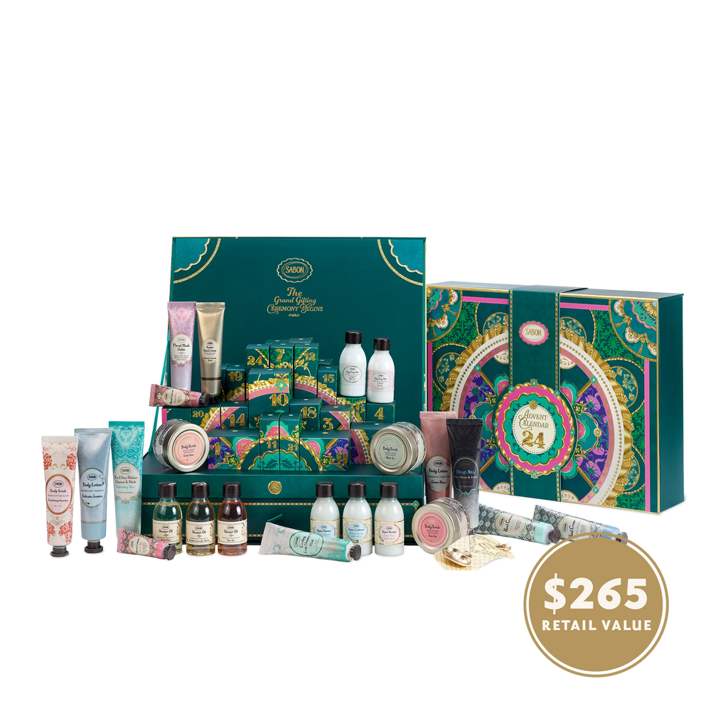 ボディクリーム SABON ADVENT CALENDAR 24 Advent Calendar Majestic Gala 24 Day – SABON