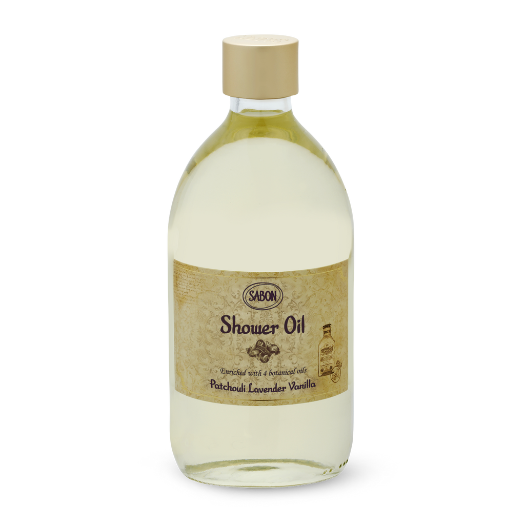 ボディソープ SABON Patchouli Lavender Vanilla Shower Oil Patchouli Lavender Vanilla Scent 500mL – SABON