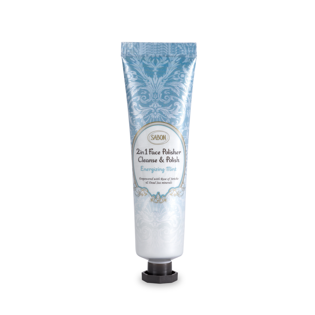 2in1 Face Polisher 200ml×5 チューブタイプ3本 2 in 1 Face Polisher Mint Scent 60mL – SABON