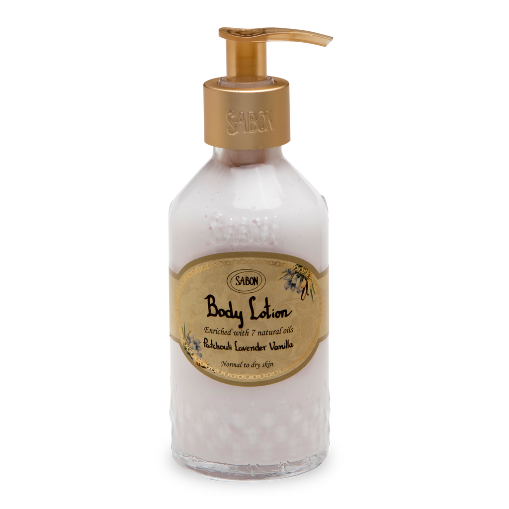Body Lotion Patchouli Lavender Vanilla Scent 200mL – SABON