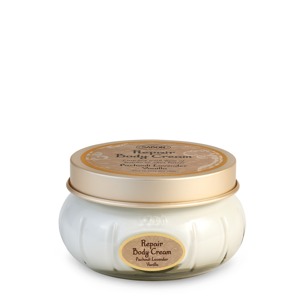 Repair Body Cream Patchouli Lavender Vanilla Scent 200mL – SABON