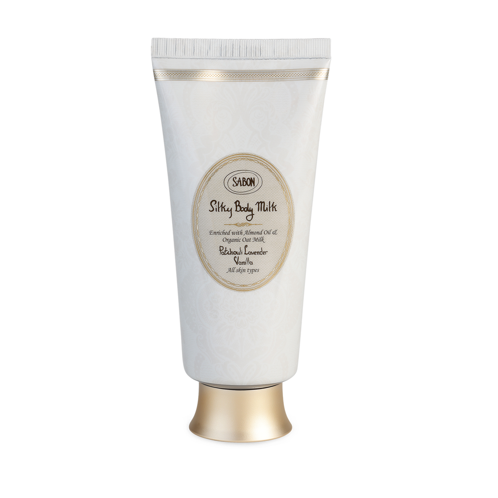 Silky Body Milk Patchouli Lavender Vanilla Scent 200mL – SABON
