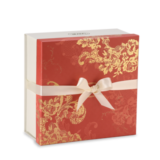 Add-on Logo Box Cover + Base L 26 x 26 x 30 Coral Red