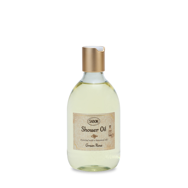 Shower Oil Green Rose Scent 300mL – SABON