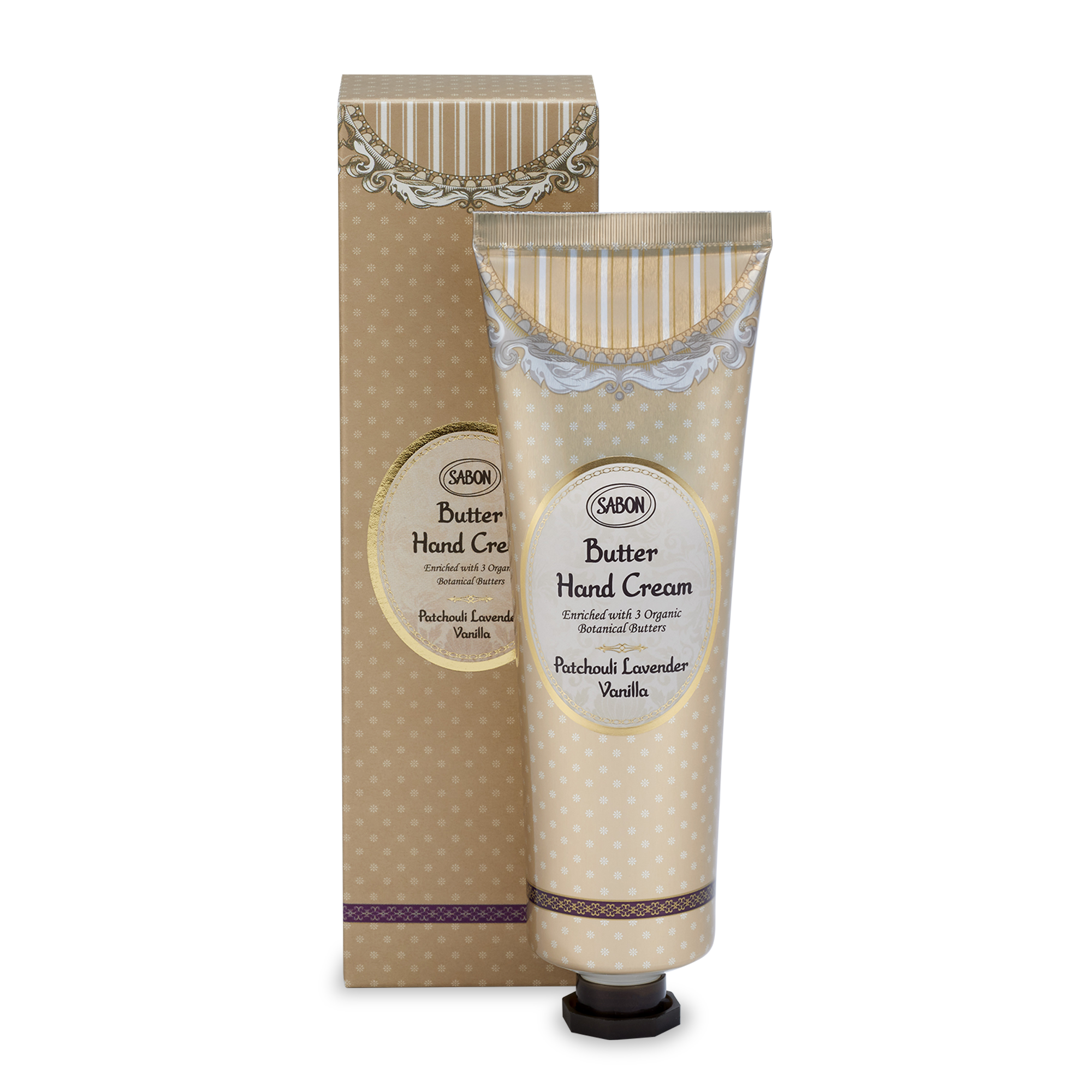 Butter Hand Cream Patchouli Lavender Vanilla Scent 75mL – SABON Butter Hand Cream Patchouli Lavender Vanilla Scent 75mL – SABON