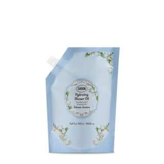 Hydrating Shower Oil Refill 500ml Delicate Jasmine