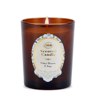 Candle Cotton Flowers & Sage 180gr