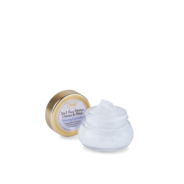 Mini 2 in 1 Face Polisher Lavender 0.5oz (15mL) – SABON Mini 2 in 1 Face Polisher Lavender 0.5oz (15mL) – SABON