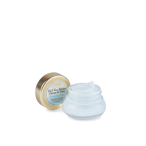 Mini 2 in 1 Face Polisher Mint 0.5oz (15mL) – SABON Mini 2 in 1 Face Polisher Mint 0.5oz (15mL) – SABON