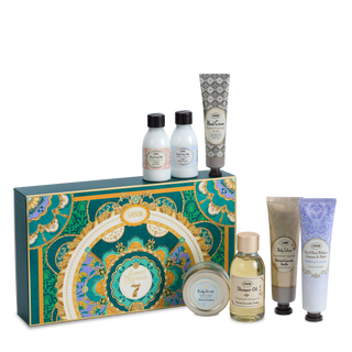 Advent Calendar set with a decorative box on a white background