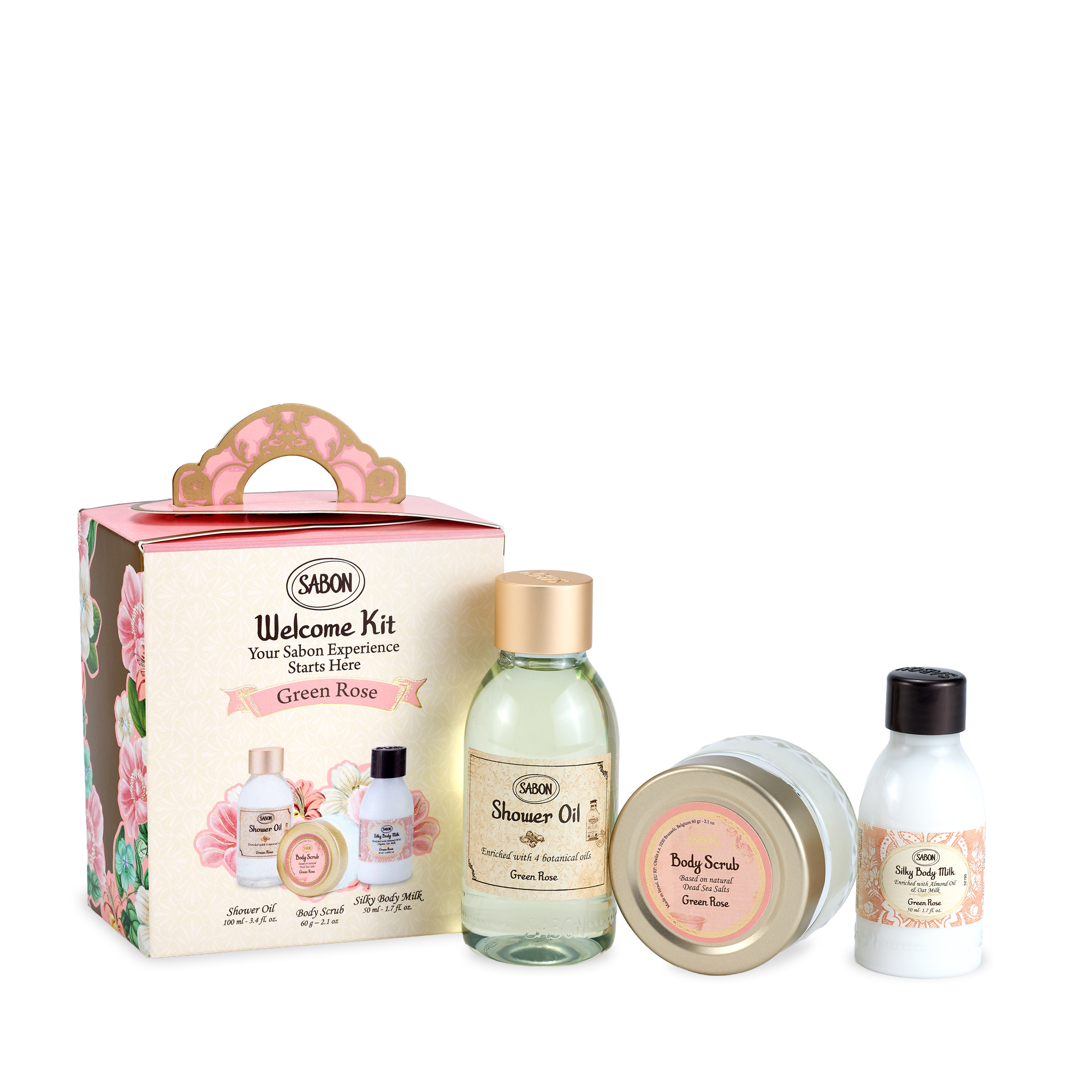 Welcome Kit Green Rose – SABON Welcome Kit Green Rose – SABON