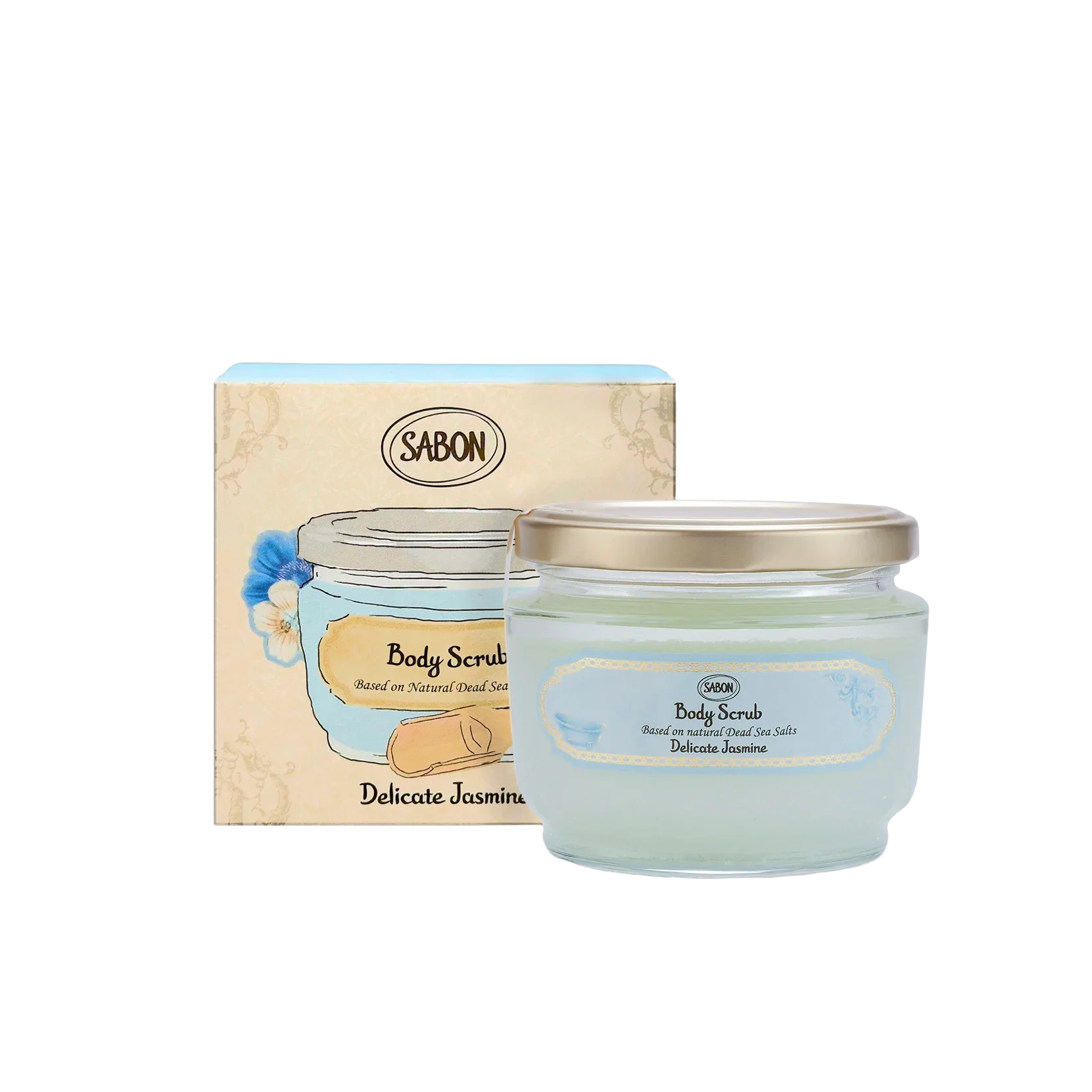 Body Scrub Delicate Jasmine 11.3oz (320g) in Box – SABON Body Scrub Delicate Jasmine 11.3oz (320g) in Box – SABON