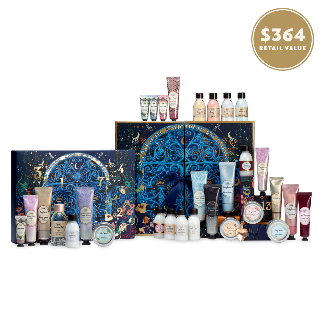 31 Days Beauty Advent Calendar Skincare Calendar SABON