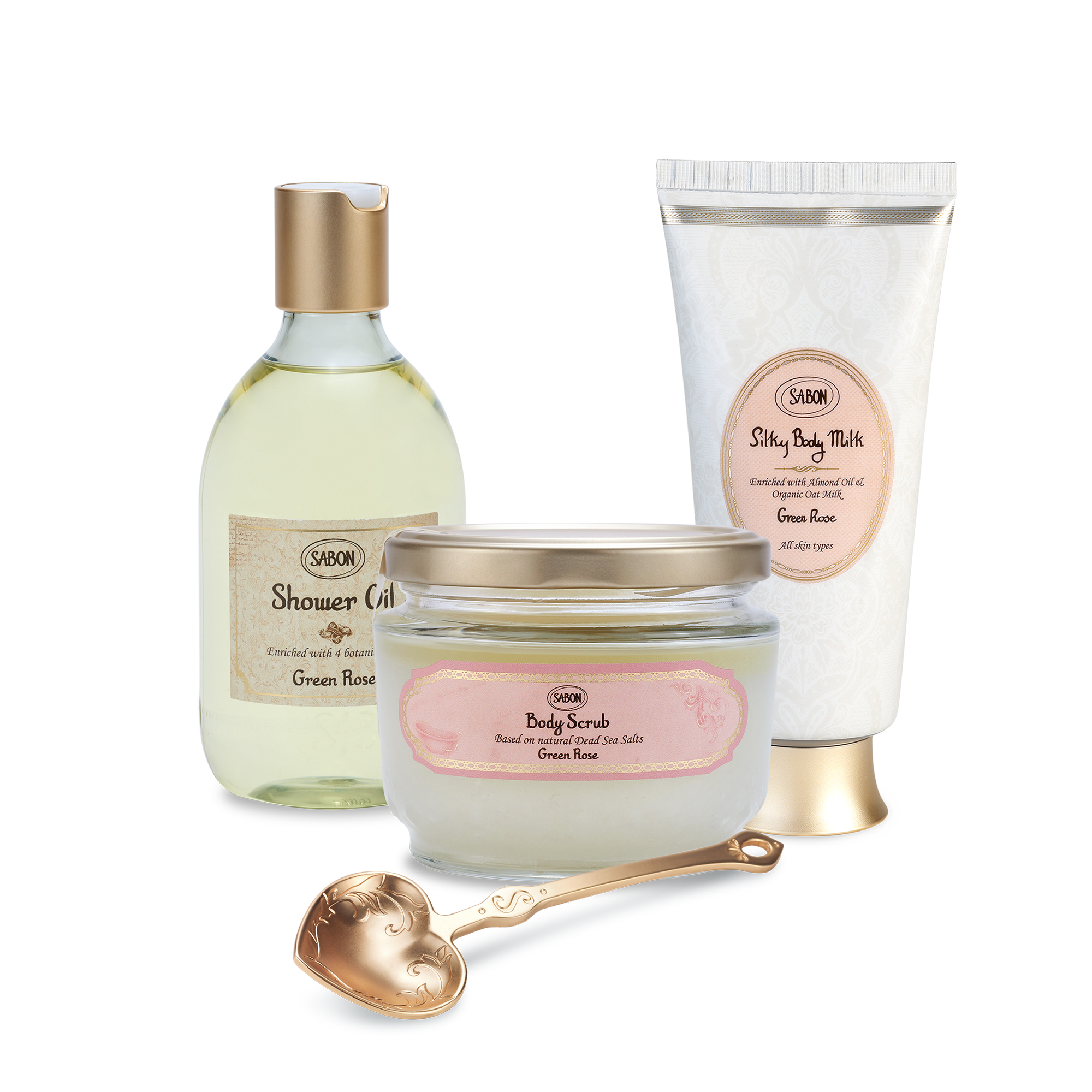 SABON Shower Oil & Soap Scrub セット サボン ジェントルマン 【ギフトBOX付き】シャワーオイル&ボディ