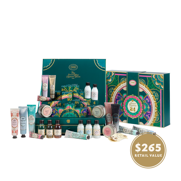 ボディクリーム SABON ADVENT CALENDAR 24 Advent Calendar Majestic Gala 24 Day – SABON