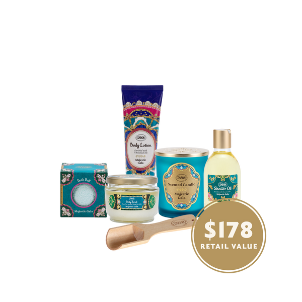 Sabon Majestic Gala Kit ? Green Rose Collection – SABON