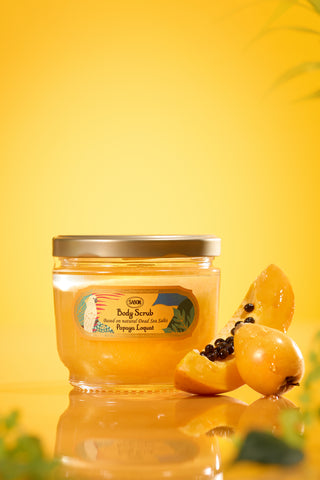 Body Scrub 600gr Papaya Loquat