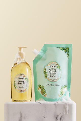 Hydrating Shower Oil Refill 500ml White Tea