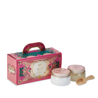 Green Rose Lily Palace Suitcase Kit