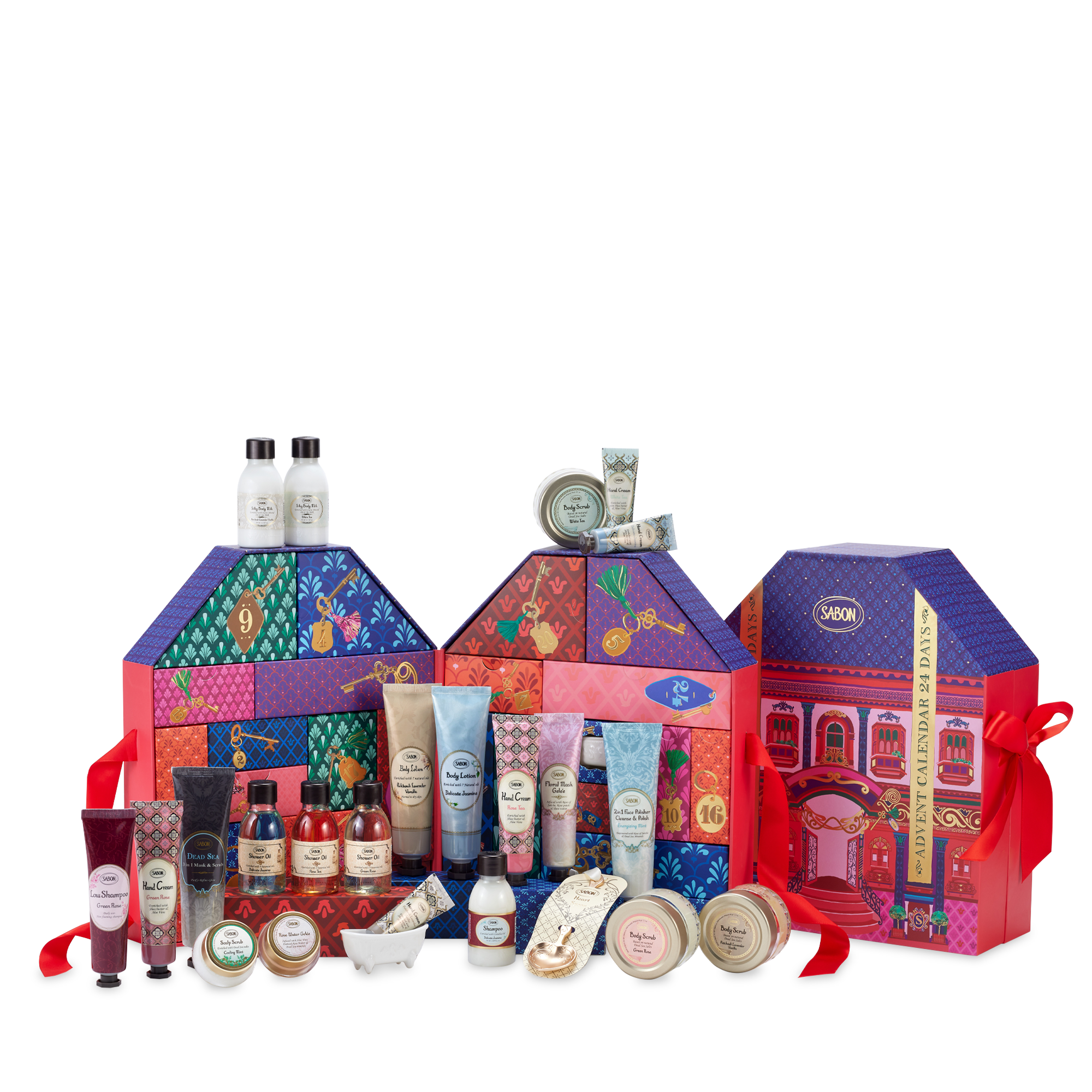 SABON アドベントカレンダー 24日分 SABON アドベントカレンダー 24日分 24-Day Advent Calendar – SABON