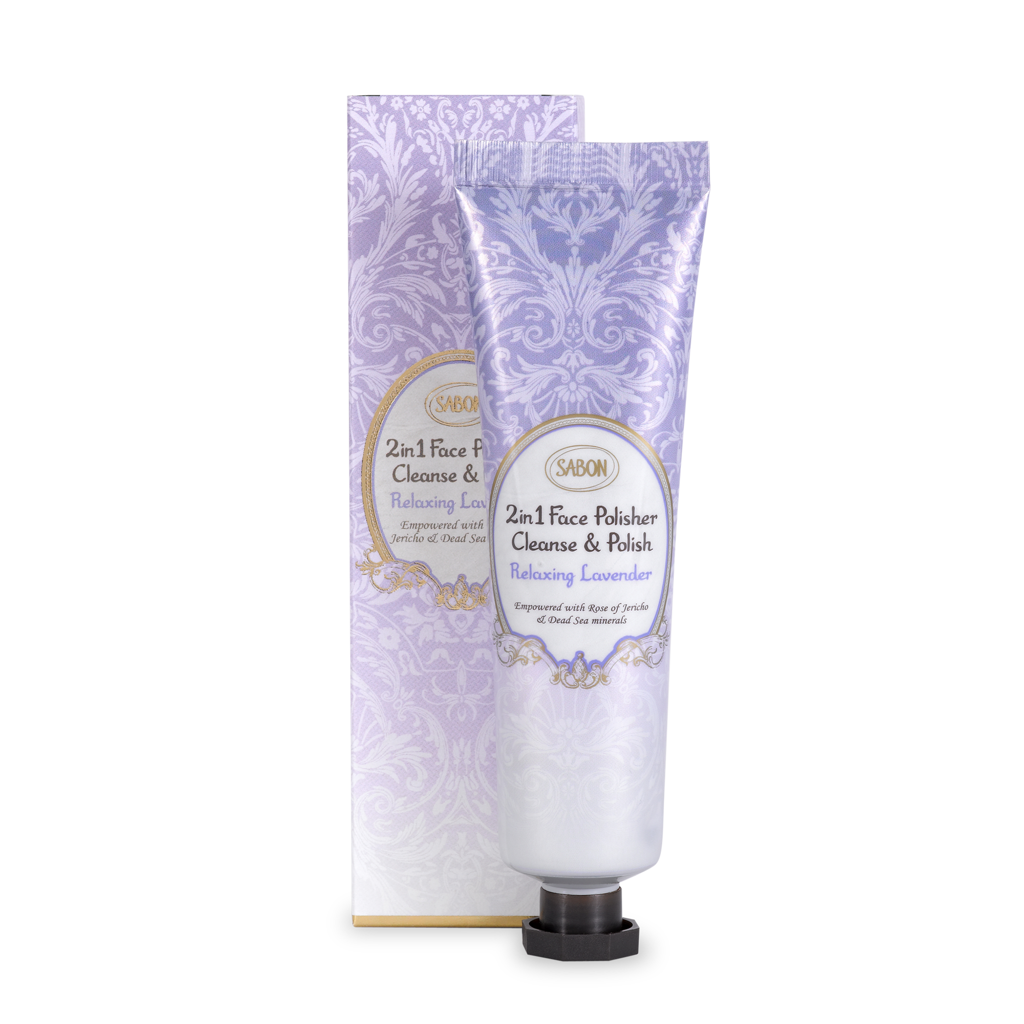 2 in 1 Face Polisher Lavender Scent 60mL – SABON 2 in 1 Face Polisher Lavender Scent 60mL – SABON
