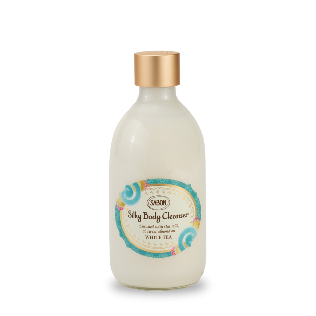 Silky Body Cleanser White Tea Scent 300mL SABON